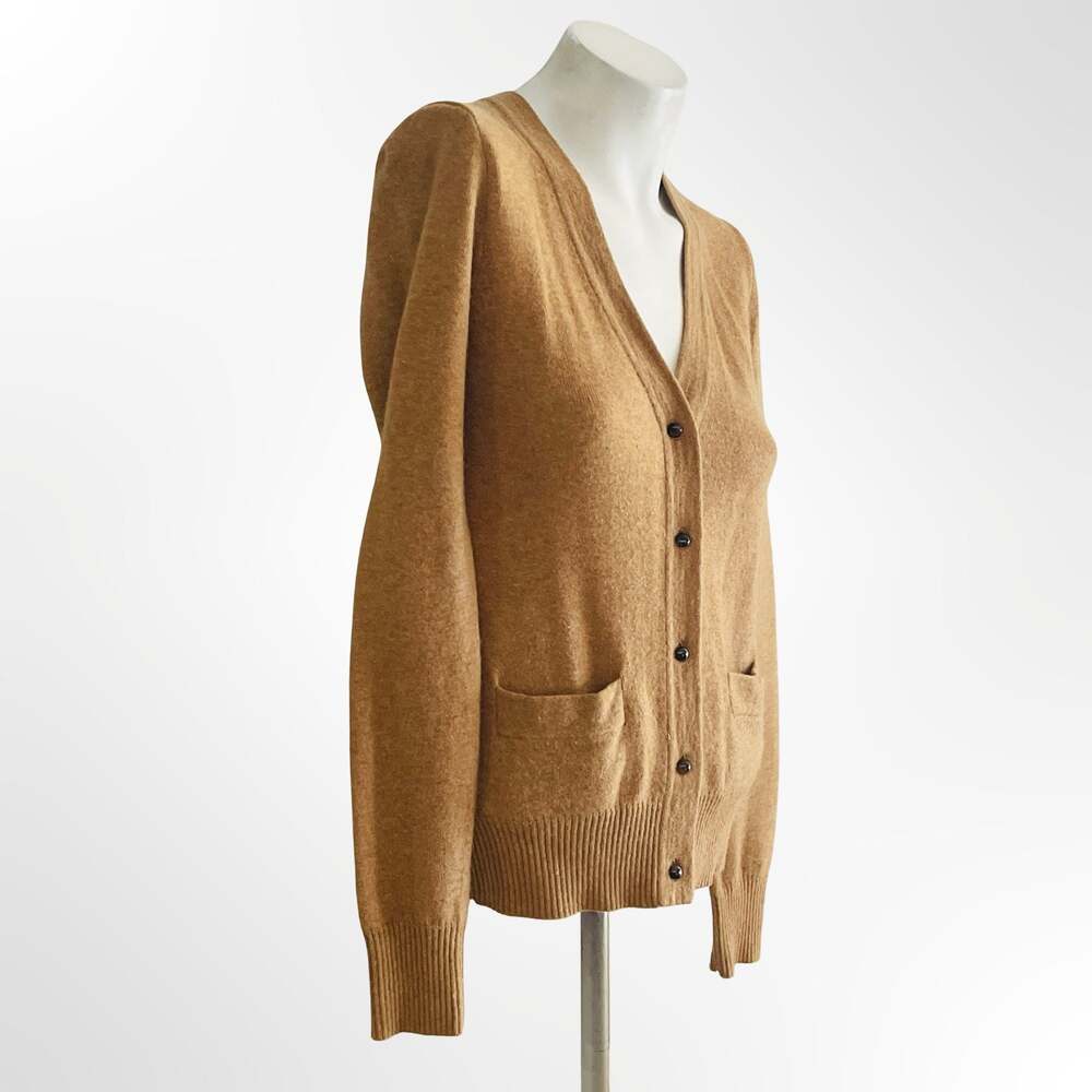 J.Crew Wool Cashmere Blend V-Neck Button Front Cardigan Size XS - Picture 3 of 8